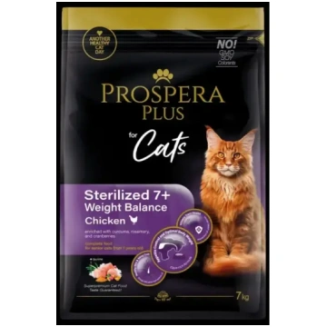 Barība kaķiem - Prospera Plus Sterilized 7+ Chicke