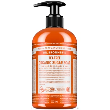 Dr. Bronner"s - Organic Sugar Soap Tea Tree 355 ml