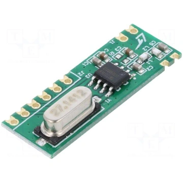 Module: RF | external | FM receiver | ASK,OOK | 43