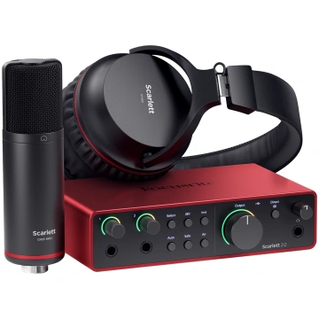 Focusrite Scarlett 2i2 Studio 4th Gen komplekts