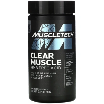 MuscleTech Clear Muscle HMB Free Acid - 84 kapsula
