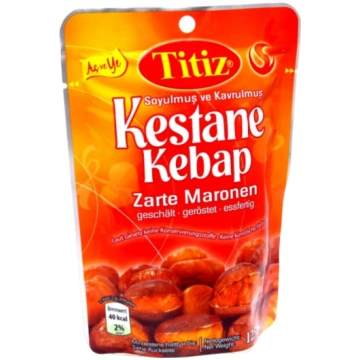 Uzkodas - Titiz kastaņi kebabs 125g