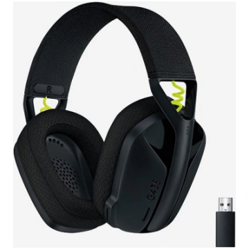 Logitech G435 Lightspeed Wireless Headset (Black)