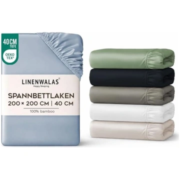 LINENWALAS 100 % organiskā bambusa zīda palags 200