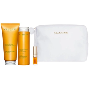 Set Clarins: Aroma, Essential Oils, Hydrating, Bod
