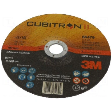 Cutting wheel | Ø: 180mm | Disc thick: 2.5mm | Hol