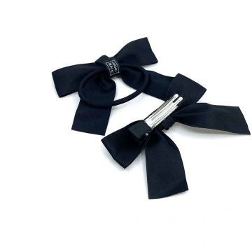 Pipol"s Bazaar - Sandra Bow Clip Plus Elastic Blac