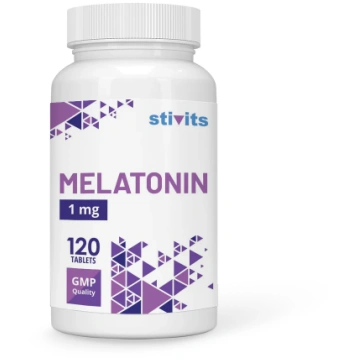 Melatonīns 1 mg, 120 tabletes Stivits