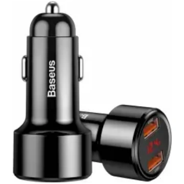 Baseus CCMLC20C-01 car charger | 45W | PD, QC, PPS
