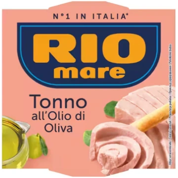 Tuncis Rio Mare olīveļļā 160g/104g
