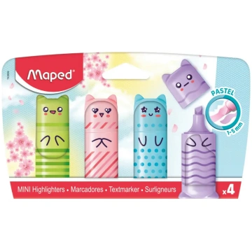 Mapķieris Maped Creativ Mini Cute Pastel 4 krāsas 