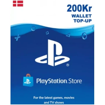 Dānijas PSN 200 DKK Dāvanu Karte Sony