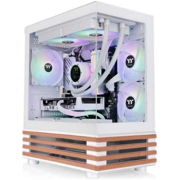 Korpuss THERMALTAKE View 170 WS ARGB Snow — Micro 