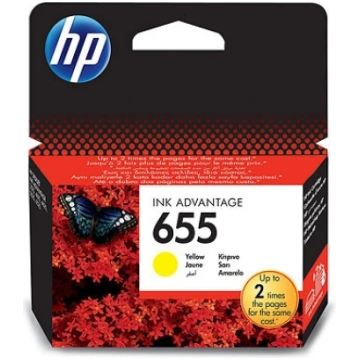 CZ112AE#BHK Tinte HP 655 yellow
