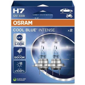 OSRAM SPULDZE H7 55W 12V PX26D COOL BLUE INTENSIVE