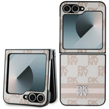 DKNY Checkered Pattern Printed Stripes Vāciņš Sams