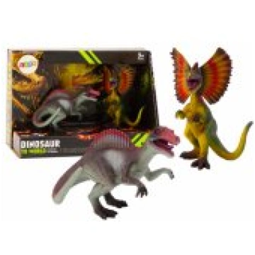 LEAN Toys Dinosaur figures Spinosaurus Dilophosaur