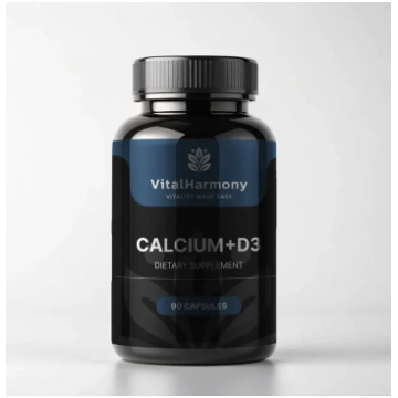 VitalHarmony Calcium + D3 - 90 kapsulas