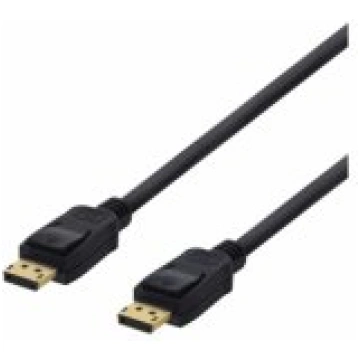 Deltaco Cable DisplayPort 1.2 4K 60Hz 2m black aks