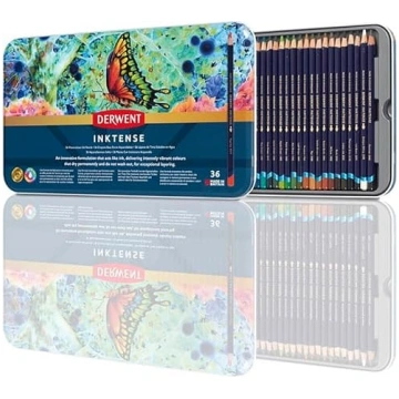 Derwent 2301842 Inktense permanentie akvareļzīmuļi