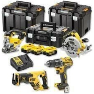 DEWALT KOMBO KOMPLEKTS 18V DCD791+DCS570+DCS331+DC