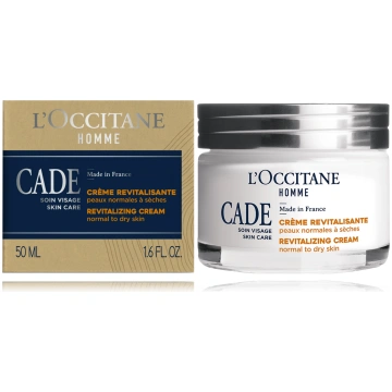 L"Occitane Homme Cade Revitalizing Cream atjaunojo