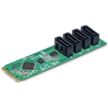 StarTech.com 4-Port M.2 to SATA Adapter Card M.2 P