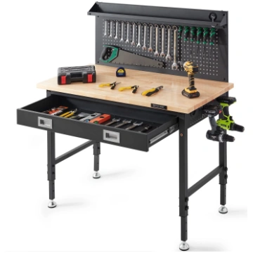 VEVOR VEVOR Workbench Adjustable Height 28-39.5" W