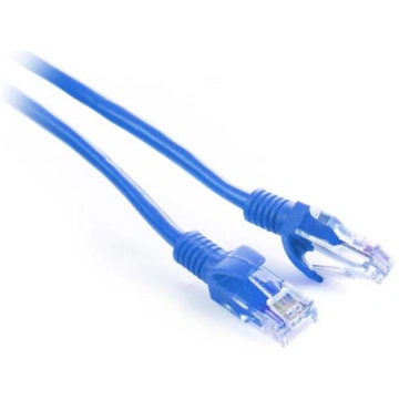 GETFORT CAT.5E UTP kabelis PATCHCORD 5m zils