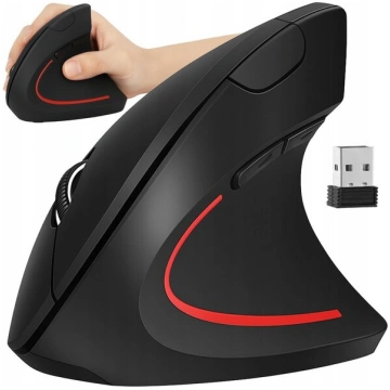 IZOXIS Bezvadu vertikālā pele 26628 - ergonomiska,
