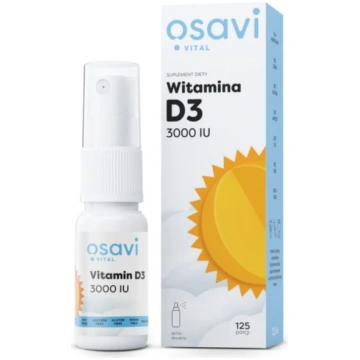 "Osavi" Vitamīns D3 MAX 4000 IU Spray - 12,5 ml
