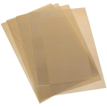 Set of 4 PVC Place Mats Insulated Bowl Mat Pot Hol