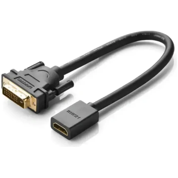 Adapteris no DVI uz HDMI UGREEN 20118 (melns)