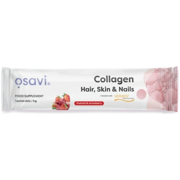 Osavi kolagēna peptīdi (matu, ādas un nagu), rabar