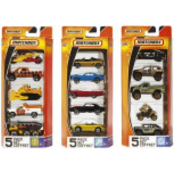 Mattel MATCHBOX 5 IEPAKOJUMS C1817