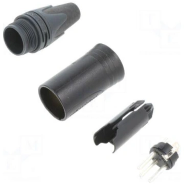 Connector: XLR | plug | male | XX | 16A | PIN: 3 |