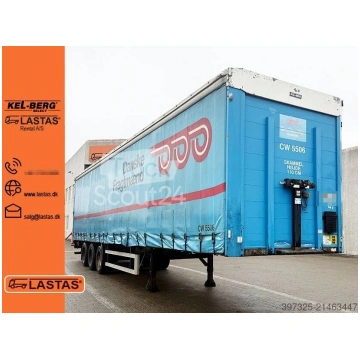 Lietots - Kel-Berg Curtainsider / Planenauflieger 