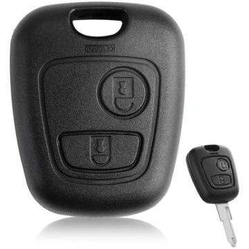 1 x 2 pogu automašīnas atslēgas vāciņš Aizvietošan