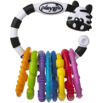 PLAYGRO Piekaramā rotaļlieta Zebra 3m+ 0184558 751