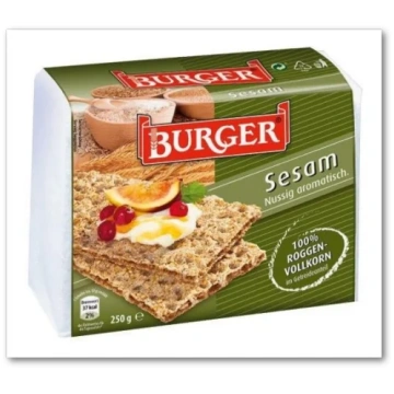 Galetes ar sezamu Burger 250g