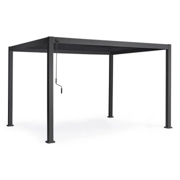 Pergola Bizzotto Ocean Antracite 3x4