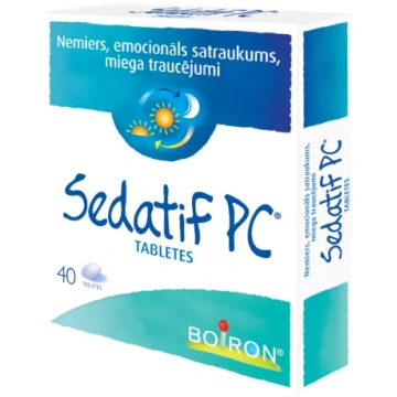 SEDATIF PC tabletes, 40 gab