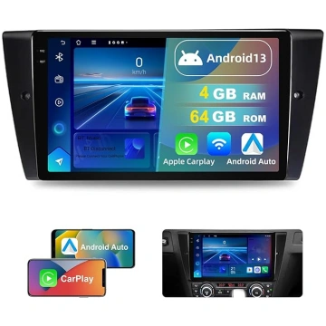 Auto radio 4GB + 64GB Android 13 priekš BMW 3 sēri