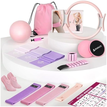 NANATI Pilates komplekts, Pilates pamataprīkojums 