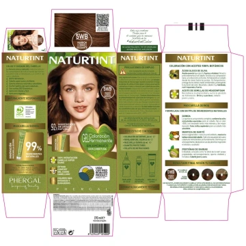 NATURTINT krāsviela bez amonjaka #5Wb-Radiant Copp