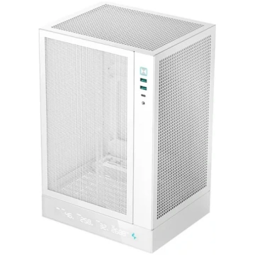 Deepcool PC Gaming Case | CH170 DIGITAL | White | 