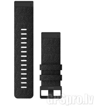 GARMIN QuickFit Band 26mm, Heathered Black Nylon 0
