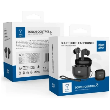Wireless earbuds Blue Star BK31 TWS black