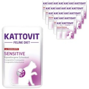 Kattovit Sensitive Ente diētiskā konservēta barība
