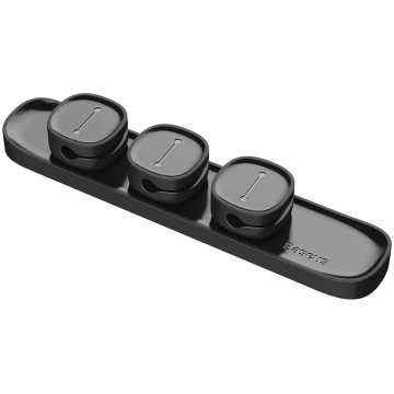 Baseus Peas Cable Organizer, Black ACWDJ-01
